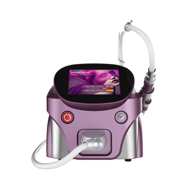 NEW Laser Pico Laser Pigment Tattoo Removal Machine 1060nm 532nm Picosecond Laser